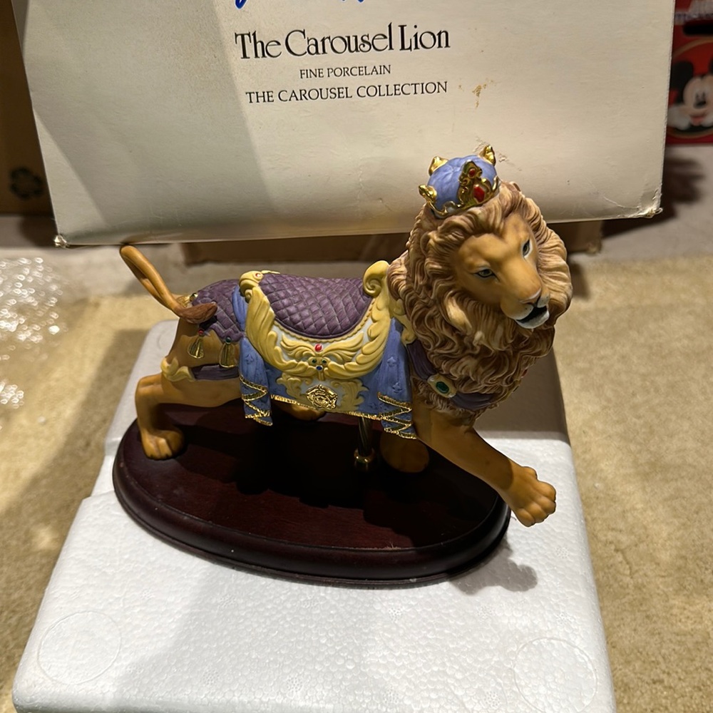 Lenox the carousel lion